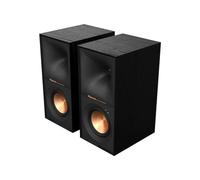 Klipsch Reference R-40PM - Altavoces de estantería alimentados - Bocina Tractrix de 90 Grados x 90 Grados - Suspensión de Viaje Lineal - Aspecto Elegante y Moderno