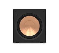 klipsch Referencia R-121SW Subwoofer de 30.5 cm con woofers de polímero cristalino termoformado Spun-Copper renovados y un Amplificador Digital para un Sonido Premium en Negro