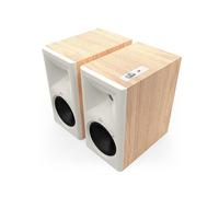 Klipsch The Sevens II Dolby Atmos - Altavoces alimentados de 6.5 pulgadas, roble rojo (par)