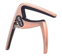 KLIQ K-PO Cejilla para guitarras acústicas y eléctricas 6 cuerdas, Brushed Bronze