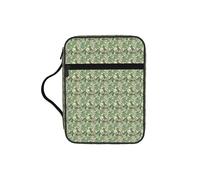 KLJnmbb Bolsa de almacenamiento de Biblia impermeable con estampado de flores de cornejo, organizador religioso, soporte para las Escrituras para viajes a la iglesia
