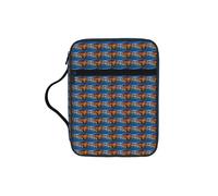 KLJnmbb Bolsa de almacenamiento de Biblia impermeable con impresión nocturna de Venecia, organizador religioso, soporte para las Escrituras para viajes a la iglesia