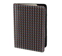 KLJnmbb Cool Drums Set - Cartera para documentos de viaje de 5.5 pulgadas, segura, compacta, elegante para hombres y mujeres