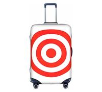 KLJnmbb Design Target - Funda elástica para maleta, lavable, antiarañazos, a prueba de polvo, elegante, White, L