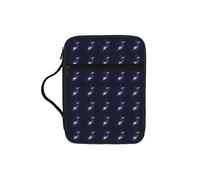 KLJnmbb Galaxy in The Universe - Bolsa de almacenamiento impermeable para Biblia, organizador religioso, soporte para las Escrituras para viajes a la iglesia
