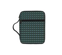 KLJnmbb Hermosa bolsa de almacenamiento de la Biblia impermeable con estampado de pavo real, organizador religioso, soporte para las Escrituras para viajes a la iglesia