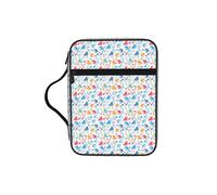 KLJnmbb Hockey Elements - Bolsa de almacenamiento de Biblia impermeable con estampado creativo, organizador religioso, soporte para las Escrituras para viajes a la iglesia