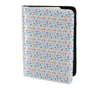 KLJnmbb Hockey Elements - Cartera de documentos de viaje con estampado creativo de 5.5 pulgadas, segura, compacta y elegante para hombres y mujeres