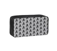 KLJnmbb Impressive Karate Men - Estuche ligero para organizar artículos de papelería, oficina, viajes, viajes, hogar, regalo
