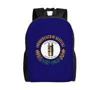 KLJnmbb Mochila ligera impermeable con estampado de la bandera del estado de Kentucky para hombres y mujeres, para viajes, senderismo, camping, mochila ligera