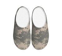 KLJnmbb Zapatillas deportivas con estampado de camuflaje digital militar para hombres y mujeres, cómodas, antibolitas, lavables, acogedoras y elegantes