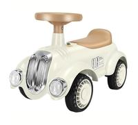 KLJUddGY Bicicleta de Equilibrio clásica, Coche oscilante con 4 Ruedas, Asiento de Coche de Empuje for niños pequeños, Almacenamiento, Patinete for niños, Unisex(Weiß)