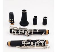 KLKL Clarinete Bakelite Clarinet Tube 17 Teclas BB Clarinet Closing Hole Clarinet Special Style Clarinete estándar
