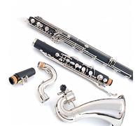 KLKL Clarinete Clarinete Bass Professional Clarinet Lowc/Lowe Caer La Melodía B Clarinete estándar (Color : 136(Lowe))