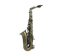 KLKL Saxofones E-Plana Antigua Alto EB Codo EB Codo Saxofón Botón De Cáscara con Saxofón De Diez Piezas Saxofón Principiantes