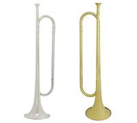 KLKL Trompetas estándar BB Metal Trumpet Professional Brass Instrument Horn (Color : Silver)