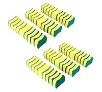 KLKNE 60 almohadillas de esponja de doble cara para lavar platos y eliminar manchas