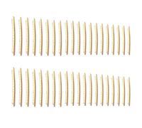 KLKNE de 40 piezas de alambre de cobre para trastes de guitarra acústica clásica, 20 trastes de diapasón de 2,0 mm para piezas de guitarra acústica