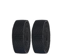 KLKWSFGFZK Forro De Manillar Para Moto Cinta De Manillar Bicicleta Carretera Gel Sílice Antideslizante Barra Absorción Impacto EVA Accesorios Enchufe Final Para Ciclismo(Black)