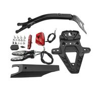 KLKWSFGFZK Luz Trasera Moto Con Soporte De Matrícula Para Sur-ron Para Ultra Bee Soporte Trasero Para Motocicleta Luz De Freno Intermitentes Y Marco Matrícula Impermeable(1SET)