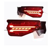 KLKWSFGFZK Piloto Posterior Para Toyota Fortuner SW4 2015 2016 2017 2018 2019 2020 Reflector Luz De Parachoques Trasero Antiniebla Freno Señal Giro 1 Juego LED Faro Trasero LED(Style B)