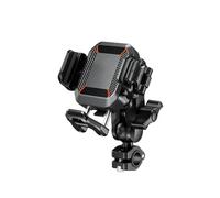 KLKWSFGFZK Porta Teléfono Bicicleta Soporte para Teléfono Motocicleta con Amortiguador Vibraciones Móvil Scooter ATV GPS Y Navegación para Smartphones 5,4 A 7,2 Pulgadas Soporte Teléfono Moto(M33-C6)