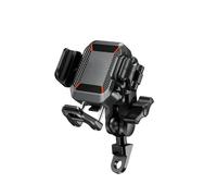 KLKWSFGFZK Porta Teléfono Bicicleta Soporte para Teléfono Motocicleta con Amortiguador Vibraciones Móvil Scooter ATV GPS Y Navegación para Smartphones 5,4 A 7,2 Pulgadas Soporte Teléfono Moto(M33-C2)