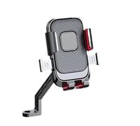 KLKWSFGFZK Porta Teléfono Bicicleta Soporte Universal Aleación Aluminio para Teléfono Móvil A Prueba Golpes Multifuncional Motocicleta para Montar En Bicicleta Anticaídas Soporte Teléfono Moto(HSJZJ)