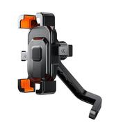 KLKWSFGFZK Porta Teléfono Bicicleta Soporte Universal para Teléfono Bicicleta con Vista 360° para Motocicleta 4,7 A 6 Pulgadas A Prueba Golpes Soporte Teléfono Moto(Rearview Mirror)