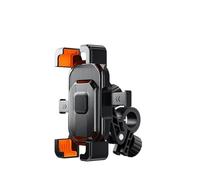 KLKWSFGFZK Porta Teléfono Bicicleta Soporte Universal para Teléfono Bicicleta con Vista 360° para Motocicleta 4,7 A 6 Pulgadas A Prueba Golpes Soporte Teléfono Moto(Handlebar Mount)