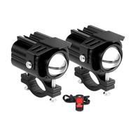 KLKWSFGFZK Proyectores LED Moto Foco LED Para Motocicleta De 12/24V Luz Estroboscópica Para Flash 32W Lámpara Antiniebla Para Cruiser ATV Coche 4X4 Lámparas Antiniebla