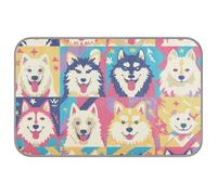 KLL Alfombrilla de refrigeración de verano para perros de Alaska Malamute de Hadas, alfombrilla de refrigeración para perros y cerdos, cama no eléctrica para perros, tamaño M