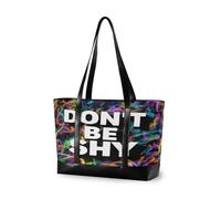 KLL Don't Be Shy - Bolso grande para computadora con cremallera, grande, para trabajo de enfermera, con bolsos para mujer