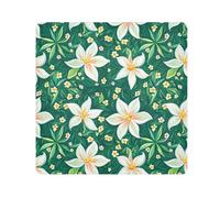 KLL Easter Lily Happy Easter Magic - Bolsa de maquillaje autoadhesiva, organizador de maquillaje, lentes de cámara, organizador de tela, para mujer, Lirio de Pascua Feliz Pascua, 21.7x21.7in