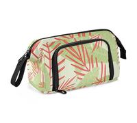 KLL Estuche para lápices, gran capacidad, ligero, pincel y estuche para hombre, elemental, selva, tropical (3), Trópicos de la selva (3), tamaño único, Art Deco