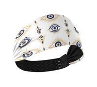 KLL Evil Eye Magic - Diademas suaves y refrescantes para yoga, senderismo, voleibol