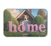 KLL Home Dog House Flower Summer Dog Cooling Mat Outdoor Self Cooling Pet Shop Cool Pet Pad para mascotas Travel Pets Summer Mat Frio para Perros M