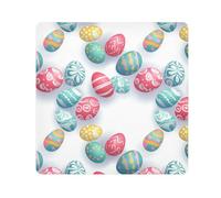 KLL Huevos coloridos Happy Easter Magic - Bolsas de cosméticos autoadhesivas, organizador de viaje, envoltura de lente de cámara, envoltura de tela para maquillaje para mujeres, Huevos coloridos,