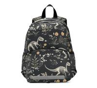 KLL Mochila con diseño de huesos de dinosaurios para niños pequeños | mochilas escolares con correa, para niños de 6 a 8 años, mochilas escolares para ni?as de 5 a?os