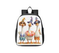 KLL Mochilas infantiles para niñas pequeñas de verano con lindos gansos