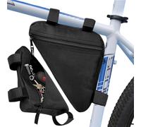 KLLJ Bolsa Triángulo Para Bicicleta,Bolsa De Bicicleta Marco,Bolsa Triangular Marco De Bicicleta Impermeable,Bolsa De Tubo Marco Triángulo Para Bicicleta,Bolsa Triángulo,Bolsa Sillín Triangular