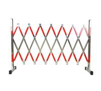 KLLJHB Barrera de Seguridad Extensible de 1,2 x 2,5 m, portátil, para Exteriores, para entradas amplias, garajes y Patios, retráctil, A-1,2 x 2 m (A 1,2 x 5 m)