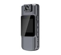 KLLJRFW Cámara para el cuerpo, deportes, bicicleta, al aire libre, videograbadora, tarjeta, cámara portátil de clip de mano para motocicleta, grabadora de rueda de vídeo digital con clip en bolsillo,