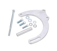 KLLJRFW Soporte alternador, kit de soporte de alternador de bomba de agua larga del lado del pasajero con tornillo, junta, columna de soporte, reemplazo de ajuste de ingeniería CNC