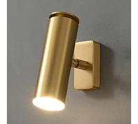 Klobvtt Aplique De Pared De Latón Lámpara De Cabecera Con Luz De Lectura For Montaje En Pared LED, Apliques Cableados De 5 W, Apliques For Sala De Estar, Dormitorio, Oficina, Estudio