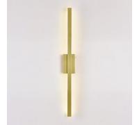 Klobvtt Aplique de pared lineal, iluminación, lámpara de pared moderna, tira larga, lámpara de pared, línea minimalista, apliques de pared cableados, luces de lavado de pared interior para sala de est