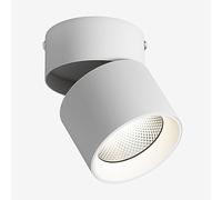 Klobvtt Foco de Techo LED Foco Ajustable Focos direccionales Focos de Montaje en Superficie Ajustables para Interiores Lámparas Decorativas para galería Pasillo Galería Iluminación de Cuadros