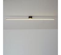 Klobvtt Lámpara de Techo Lineal Minimalista, Montaje Semi Empotrado, lámpara de Techo LED, Accesorio de iluminación para Pasillo, Tira Larga Cerca de lámparas de Techo para Sala de Estar, Dormitorio,