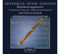 Klocker/Consort Clarinet Quintets (Klocker, Philharmonia (CD) (Importación USA)