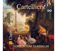 KLOCKER DIETER (clarinetto) - Cartellieri: Clarinet Quartets, Divertimento / Consortium Classicum
